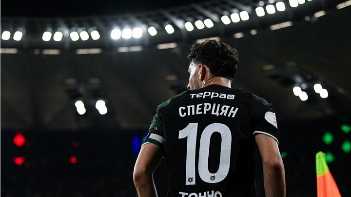 Дубль Сперцяна принес "Краснодару" победу над "Сочи"