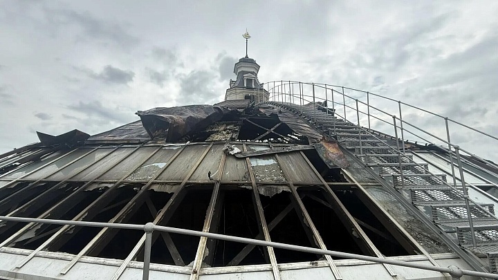 В Севастополе поделились, как удалось спасти полотно панорамы из горящего музея