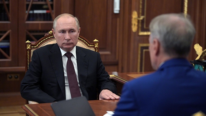 Путин рассказал о встрече с Грефом